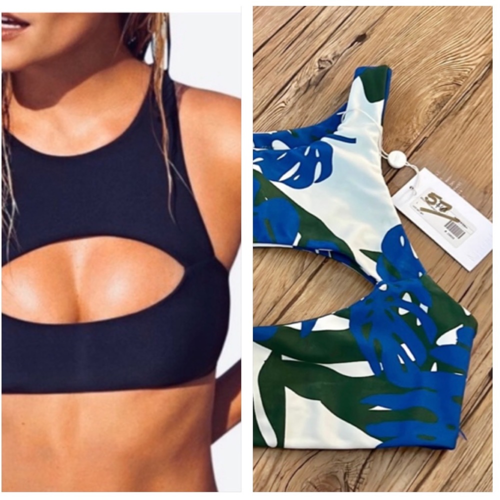 Mikoh Marrakesh Cutout Bikini Top